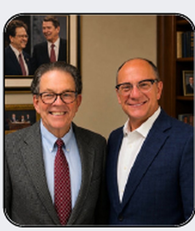 Dr. Arthur Laffer with Chet Beiler, CEO of ClearView Asset Protection.